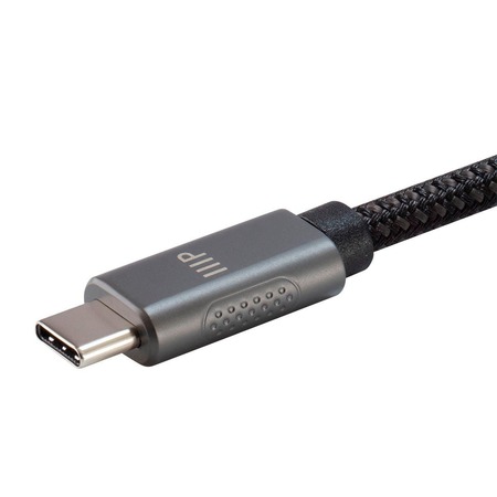 Monoprice Bidirectional USB Type-C to DisplayPort Cable - 4K@60Hz_ Black_ 6ft 39240